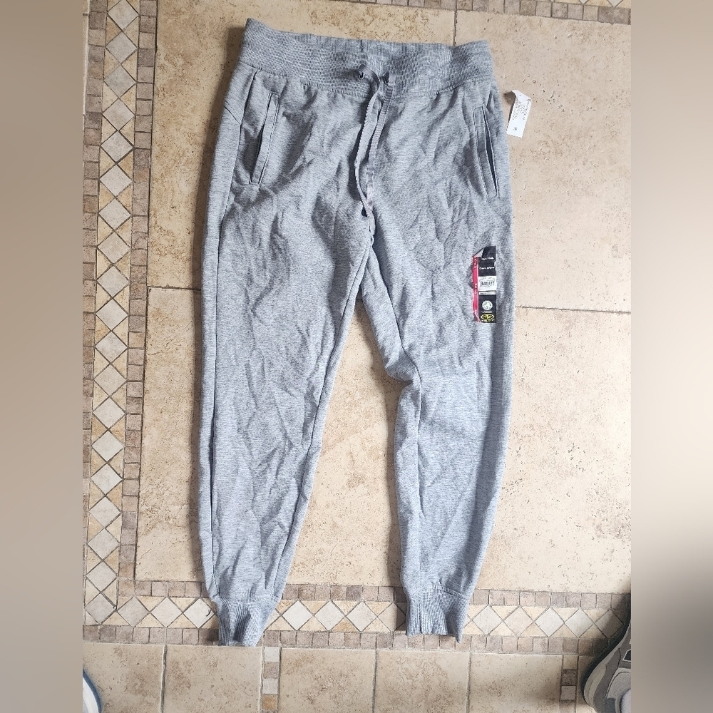 Women's Athletic Works Gray Joggers Sweatpants